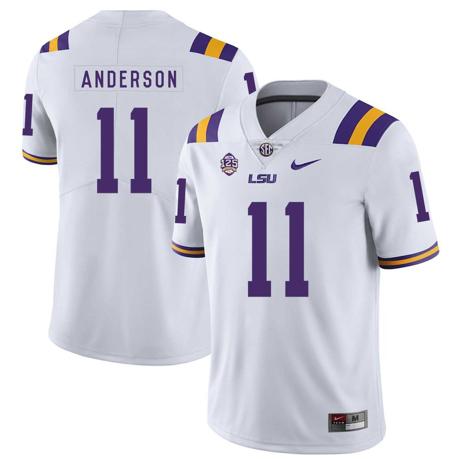 LSU Tigers 11 Dee Anderson White Nike College Football Jersey Dzhi,We sell and wholesale LSU Tigers 11 Dee Anderson White Nike College Football Jersey Dzhi on line form chian!